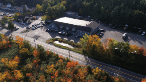 Sharp Plumbing and Heating in Northborough Aerial View, Drone Shot
